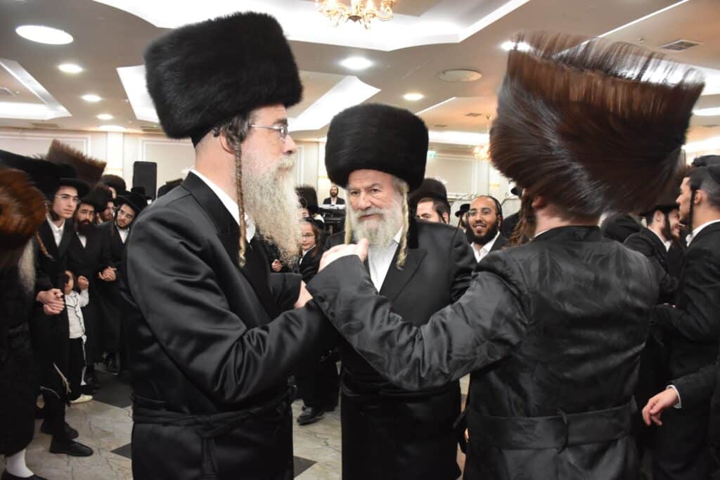 שמחת החתונה לנכדת כ"ק מרן אדמו"ר מאשלג שליט"א