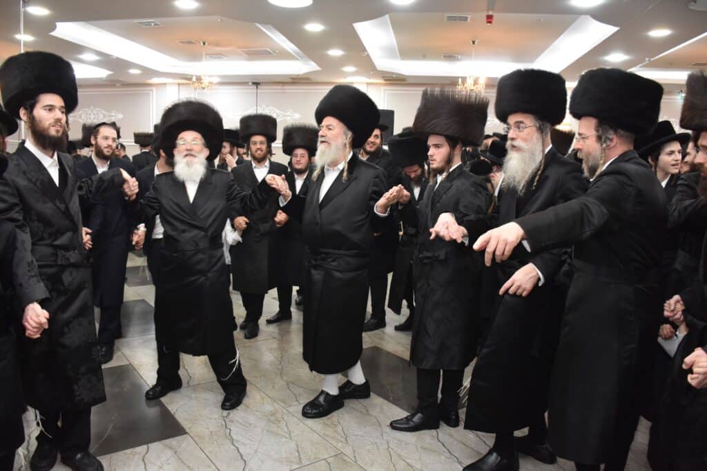 שמחת החתונה לנכדת כ"ק מרן אדמו"ר מאשלג שליט"א