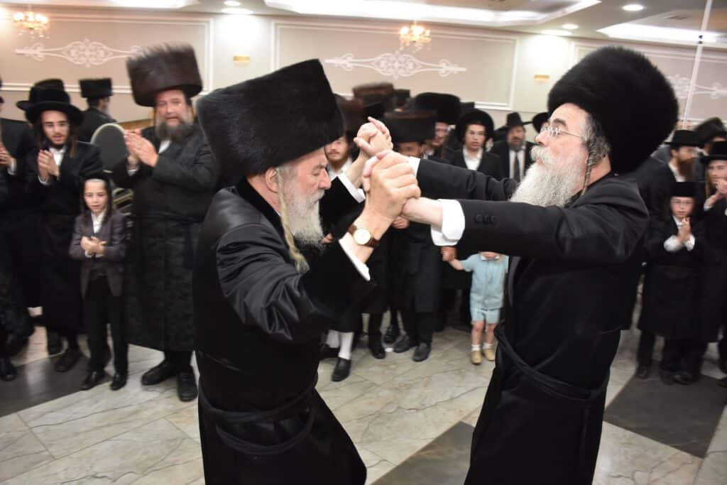 שמחת החתונה לנכדת כ"ק מרן אדמו"ר מאשלג שליט"א