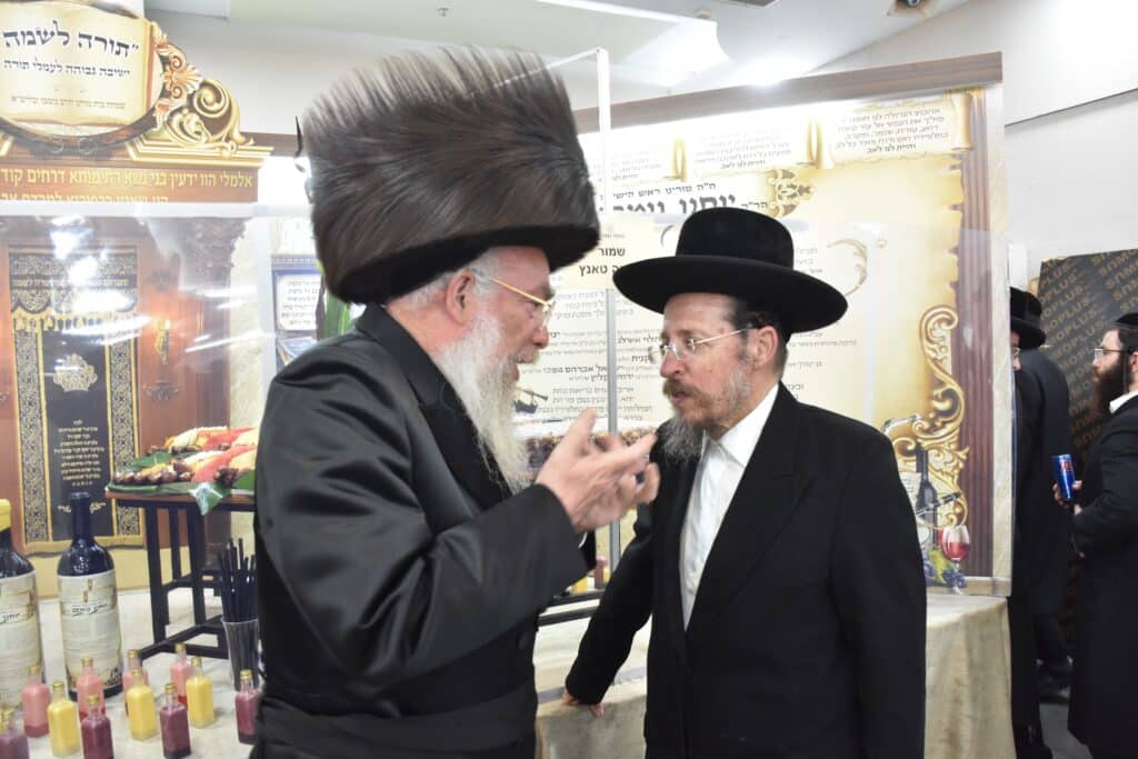 שמחת החתונה לנכדת כ"ק מרן אדמו"ר מאשלג שליט"א