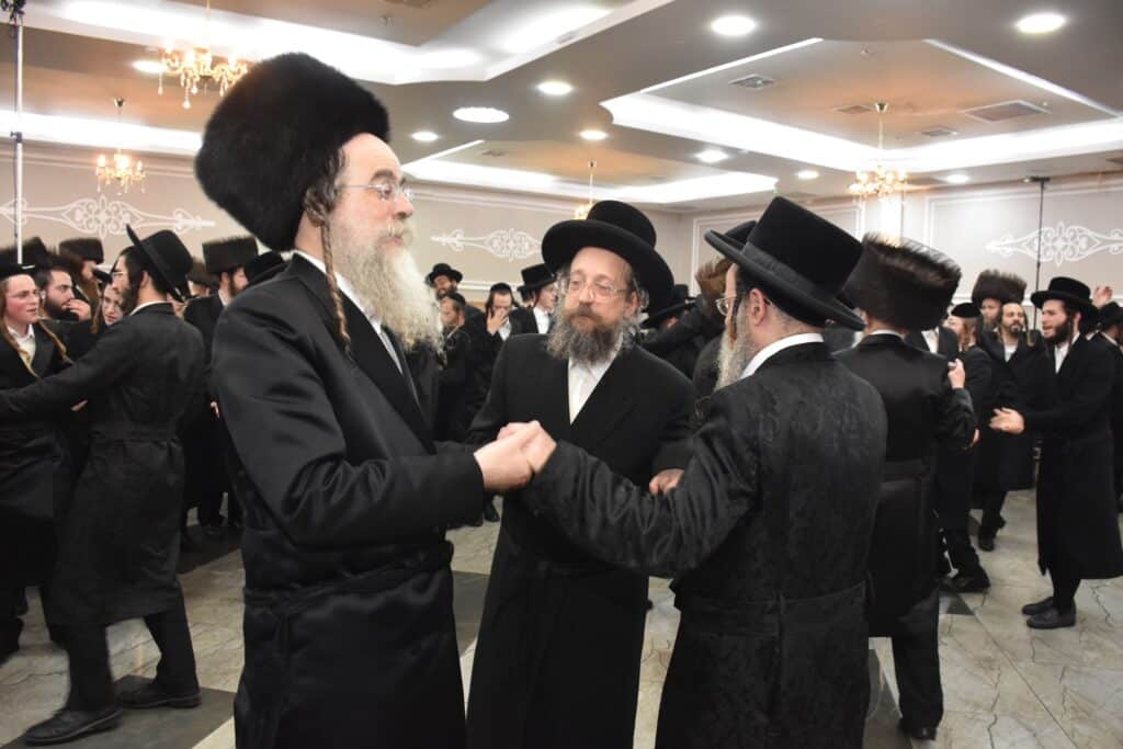 שמחת החתונה לנכדת כ"ק מרן אדמו"ר מאשלג שליט"א