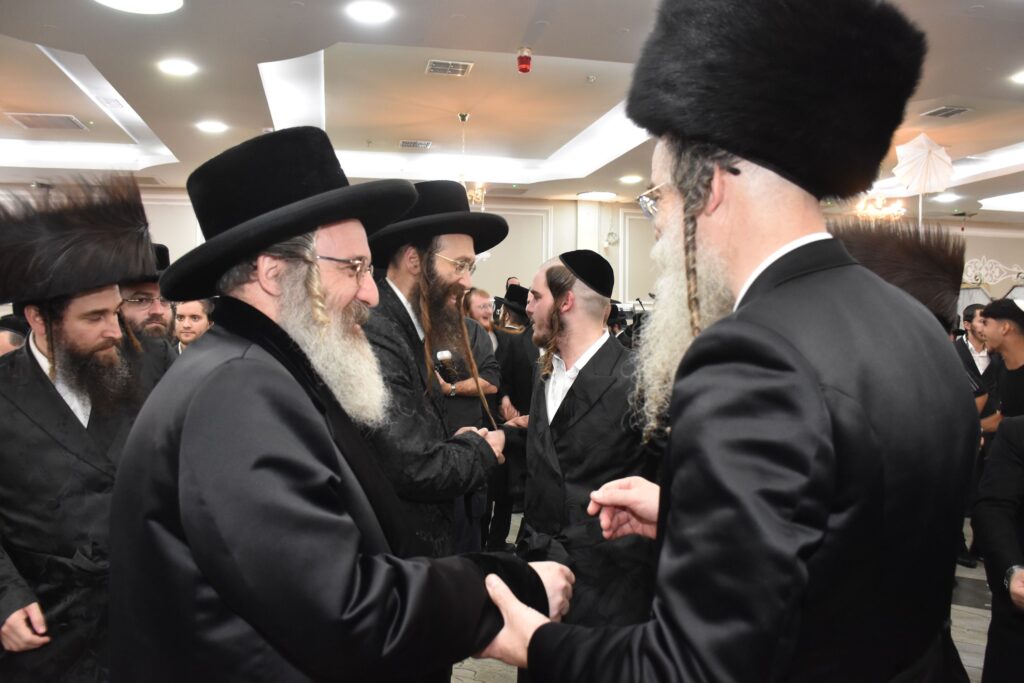 שמחת החתונה לנכדת כ"ק מרן אדמו"ר מאשלג שליט"א