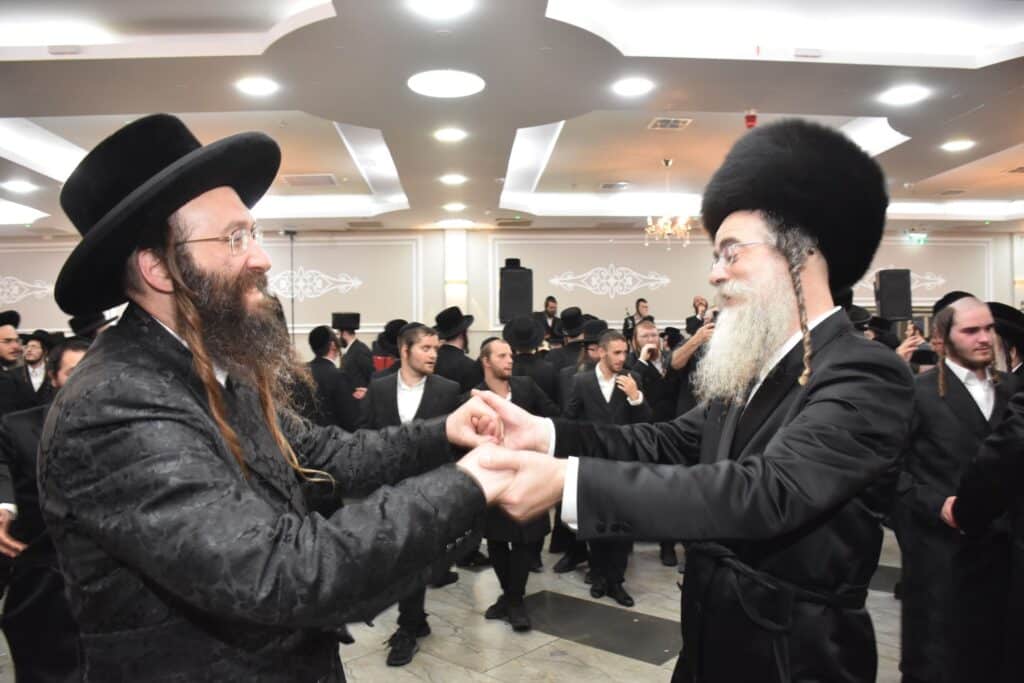 שמחת החתונה לנכדת כ"ק מרן אדמו"ר מאשלג שליט"א