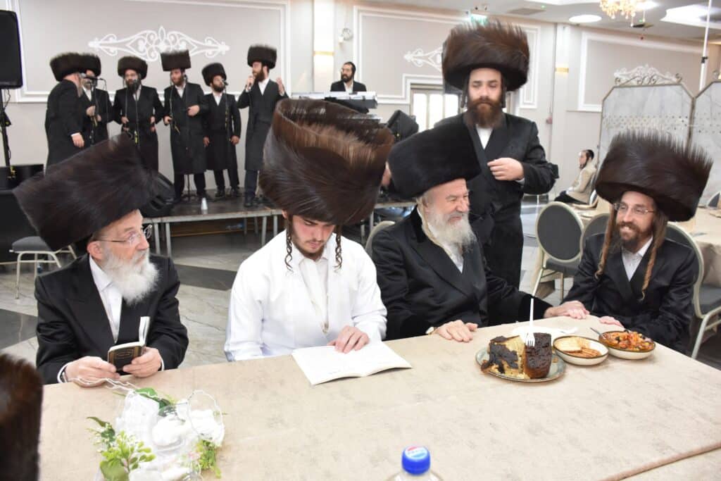 שמחת החתונה לנכדת כ"ק מרן אדמו"ר מאשלג שליט"א