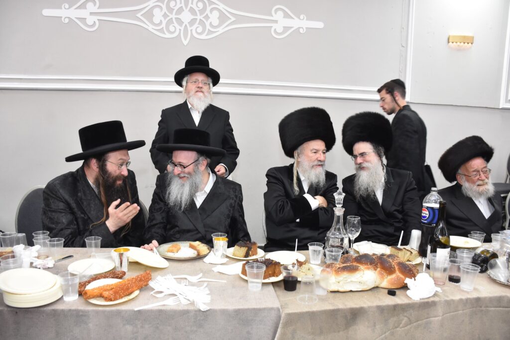 שמחת החתונה לנכדת כ"ק מרן אדמו"ר מאשלג שליט"א