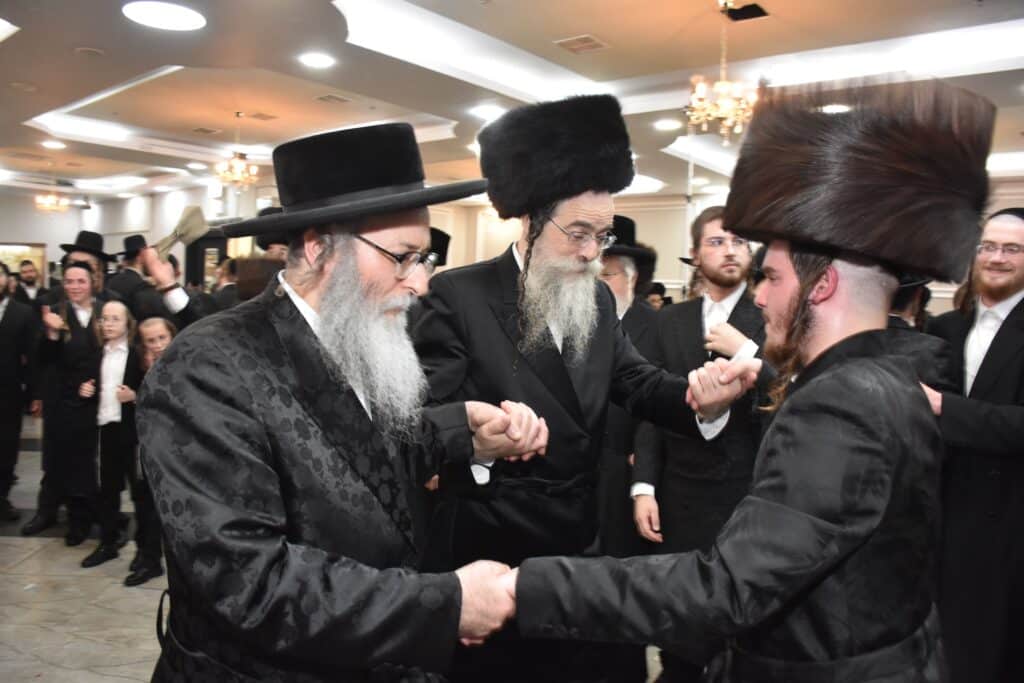 שמחת החתונה לנכדת כ"ק מרן אדמו"ר מאשלג שליט"א