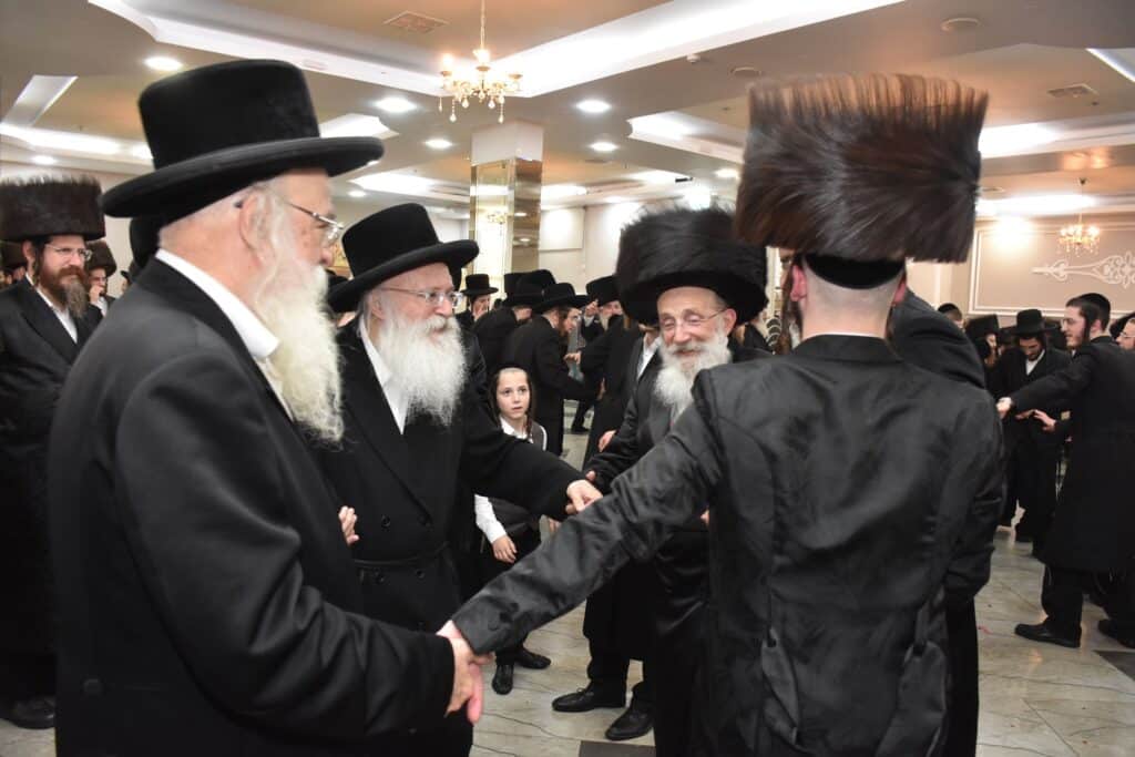 שמחת החתונה לנכדת כ"ק מרן אדמו"ר מאשלג שליט"א