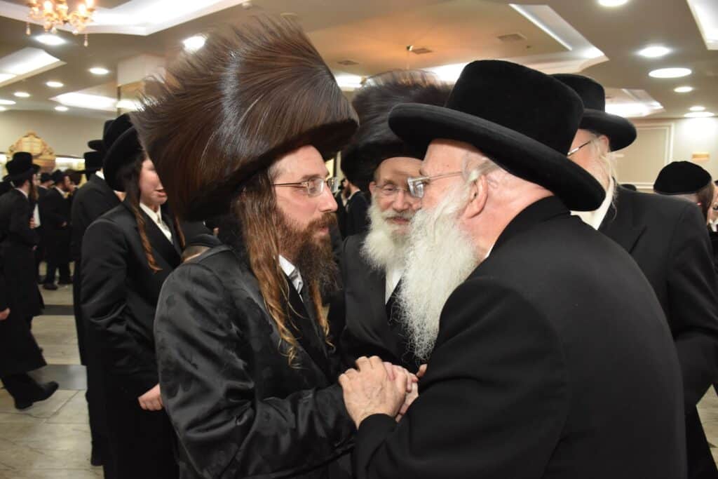 שמחת החתונה לנכדת כ"ק מרן אדמו"ר מאשלג שליט"א