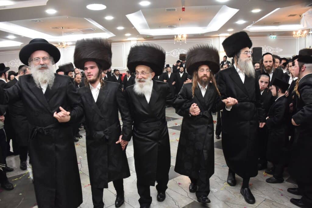 שמחת החתונה לנכדת כ"ק מרן אדמו"ר מאשלג שליט"א