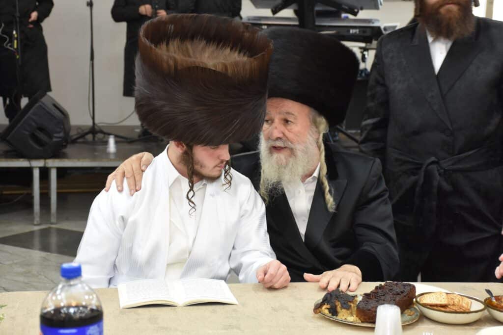 שמחת החתונה לנכדת כ"ק מרן אדמו"ר מאשלג שליט"א