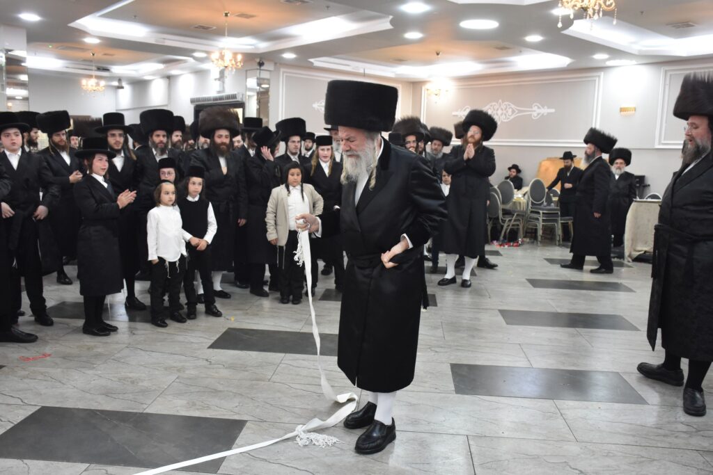 שמחת החתונה לנכדת כ"ק מרן אדמו"ר מאשלג שליט"א
