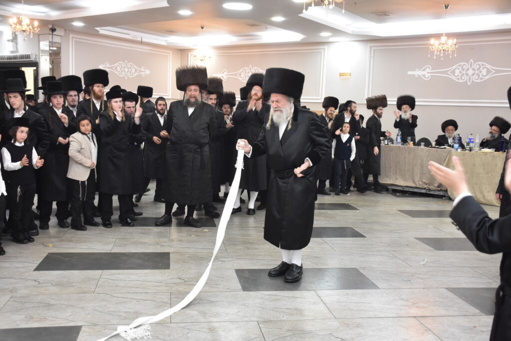 שמחת החתונה לנכדת כ"ק מרן אדמו"ר מאשלג שליט"א