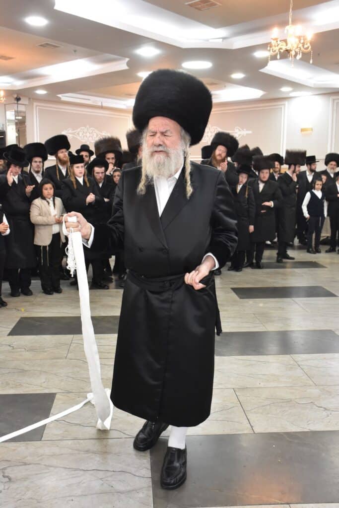 שמחת החתונה לנכדת כ"ק מרן אדמו"ר מאשלג שליט"א