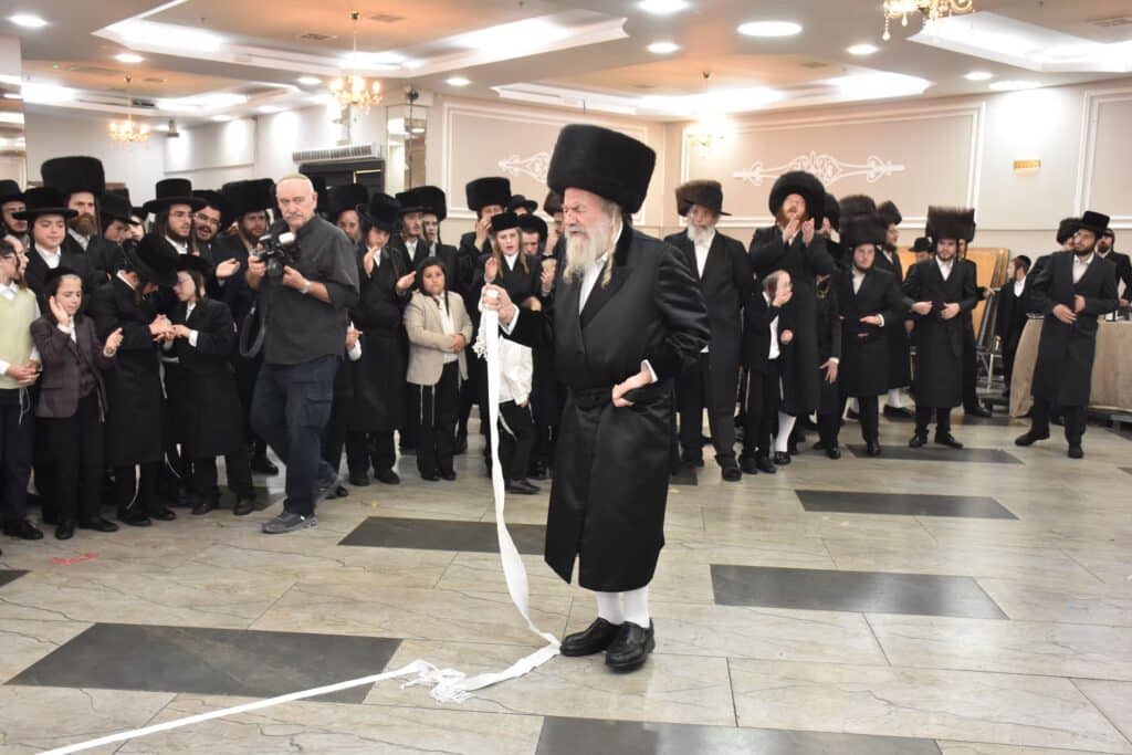 שמחת החתונה לנכדת כ"ק מרן אדמו"ר מאשלג שליט"א