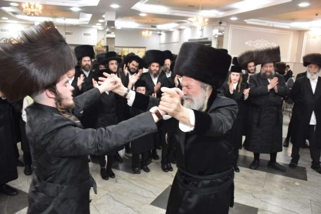 שמחת החתונה לנכדת כ"ק מרן אדמו"ר מאשלג שליט"א