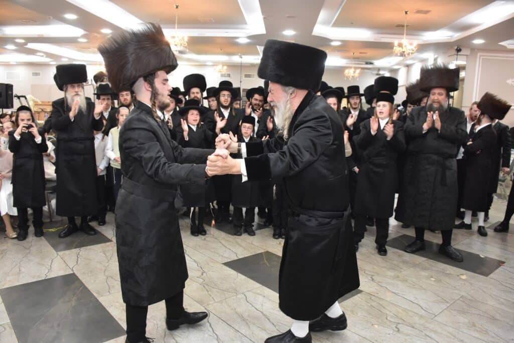 שמחת החתונה לנכדת כ"ק מרן אדמו"ר מאשלג שליט"א