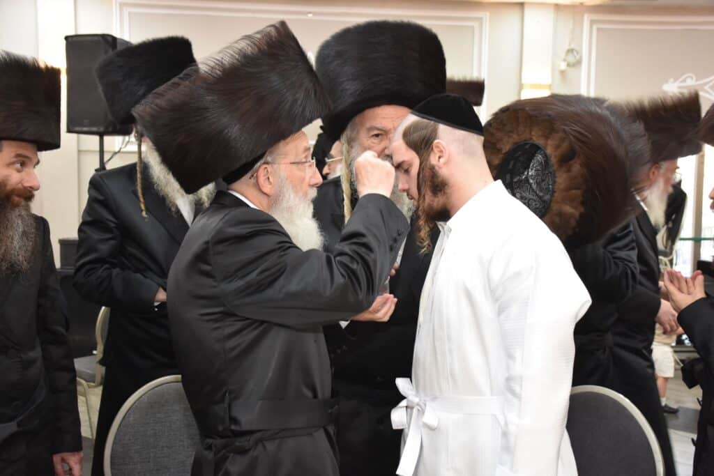 שמחת החתונה לנכדת כ"ק מרן אדמו"ר מאשלג שליט"א