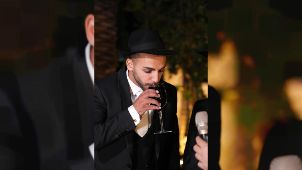 רבנים ואישי ציבור בשמחת נישואי בת הדיין הג"ר ראובן נאקר