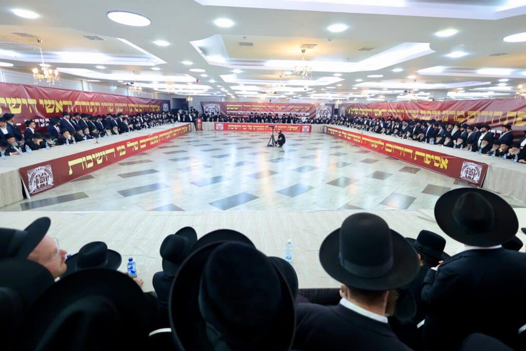 בכינוס ההיסטורי: ראשי הישיבות זעקו מדם לבם נגד הגיוס