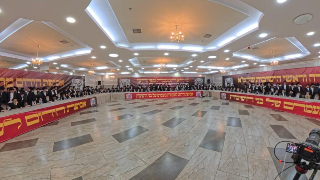 בכינוס ההיסטורי: ראשי הישיבות זעקו מדם לבם נגד הגיוס