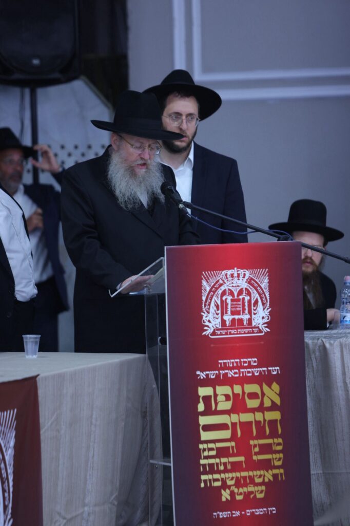 בכינוס ההיסטורי: ראשי הישיבות זעקו מדם לבם נגד הגיוס