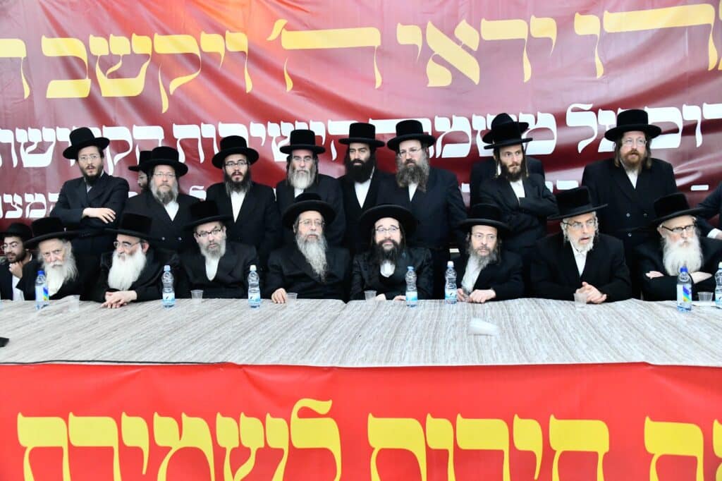 בכינוס ההיסטורי: ראשי הישיבות זעקו מדם לבם נגד הגיוס