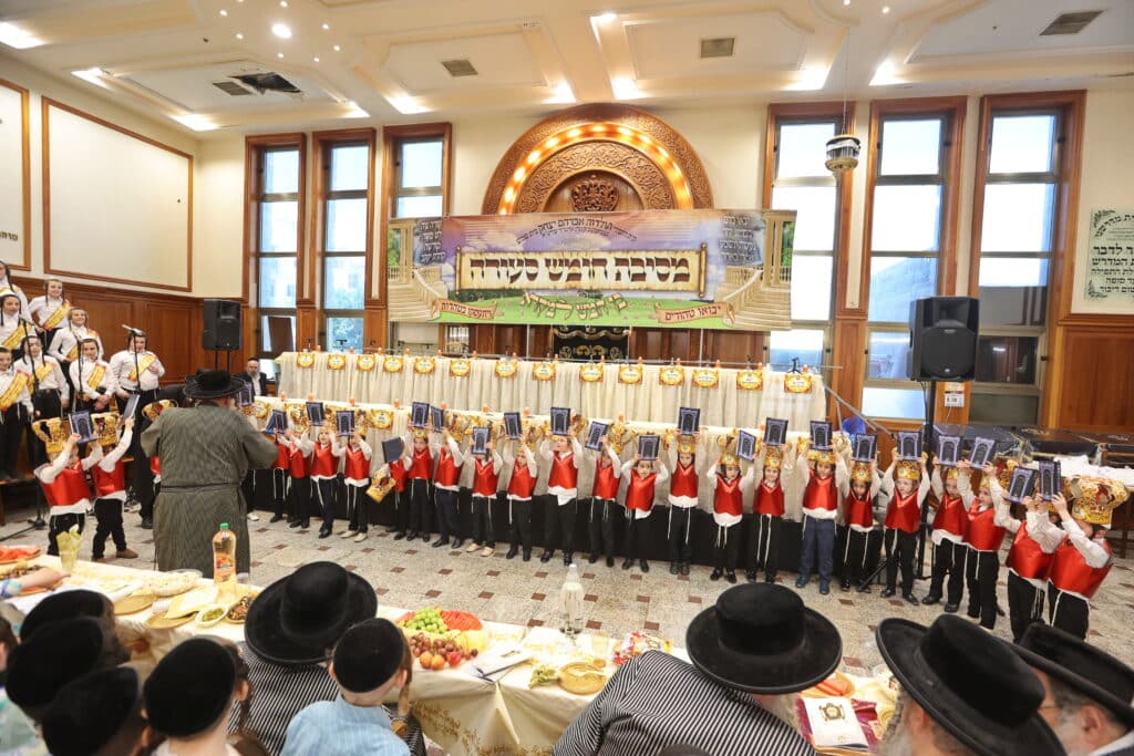 סעודת חומש לילדי תולדות אברהם יצחק בית שמש