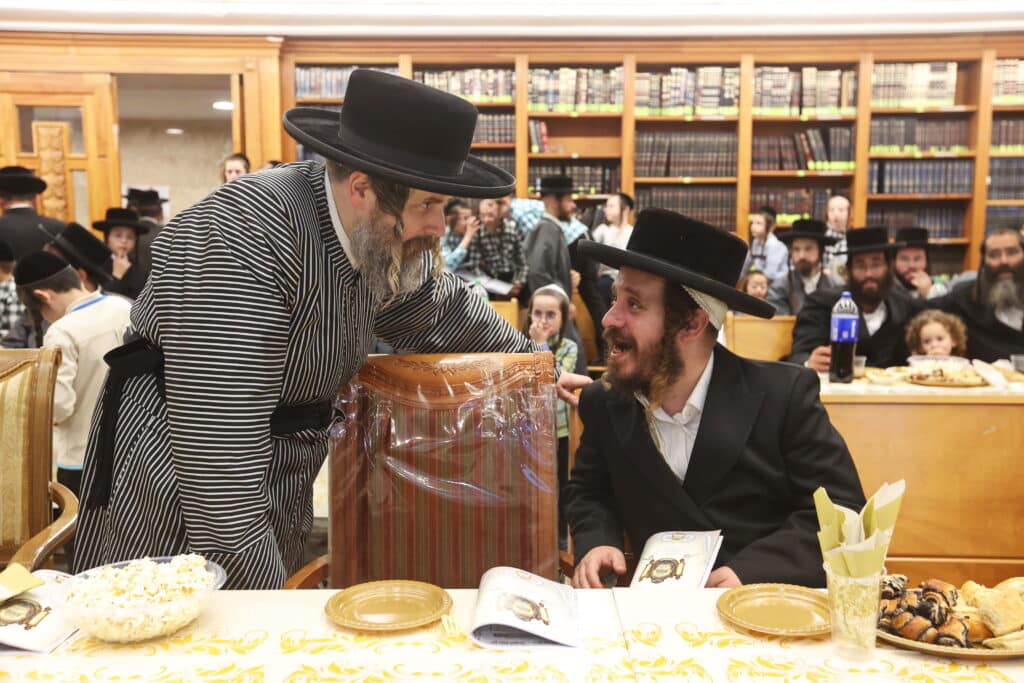 סעודת חומש לילדי תולדות אברהם יצחק בית שמש