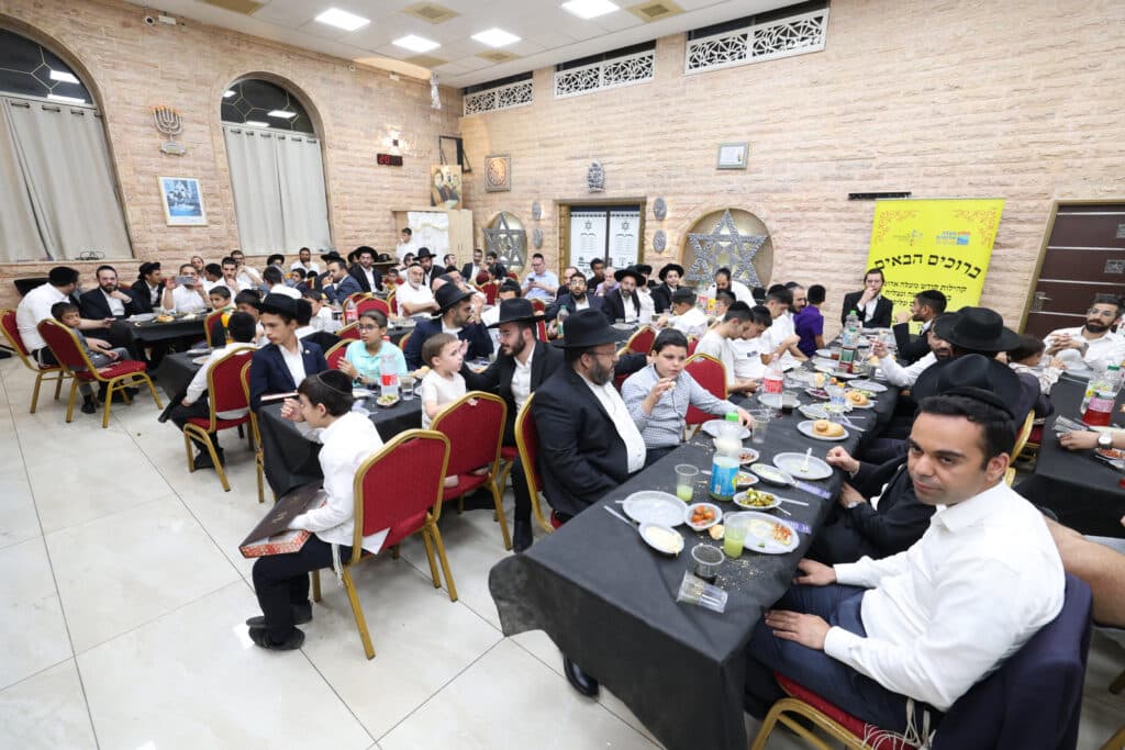 בני התורה של מעלה אדומים התכנסו למעמד סיומי מסכתות בני התורה של מעלה אדומים התכנסו למעמד סיומי מסכתות