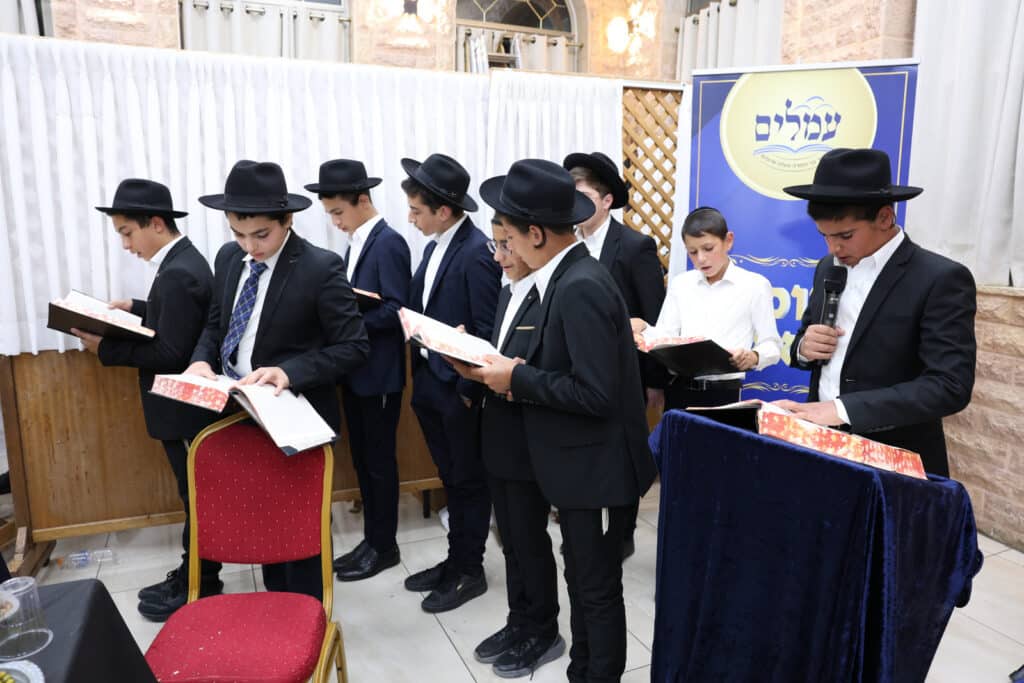 בני התורה של מעלה אדומים התכנסו למעמד סיומי מסכתות בני התורה של מעלה אדומים התכנסו למעמד סיומי מסכתות