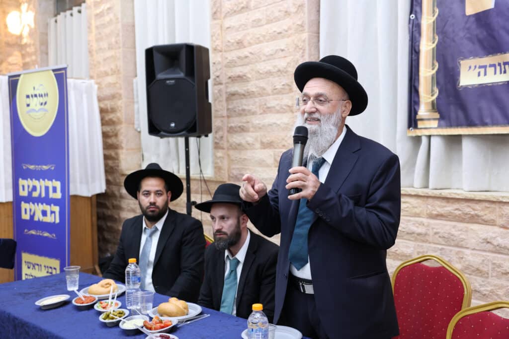 בני התורה של מעלה אדומים התכנסו למעמד סיומי מסכתות בני התורה של מעלה אדומים התכנסו למעמד סיומי מסכתות