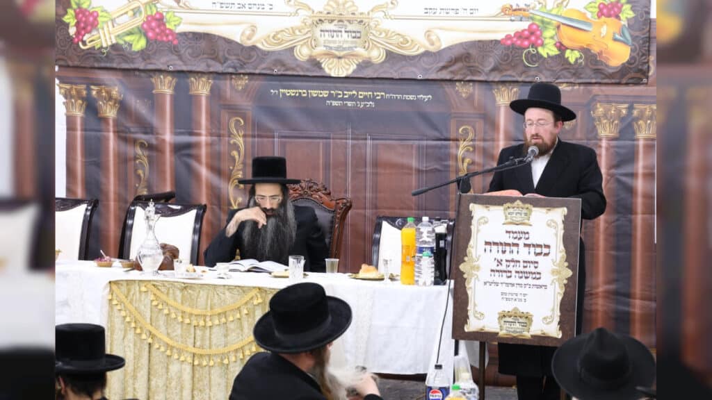גלריה: בסטריקוב ערכו מעמד כבוד התורה בראשות האדמו"ר