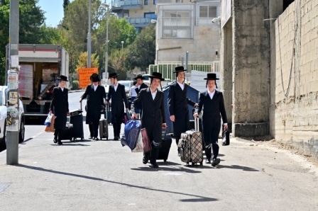 מעמד פתיחת הזמן בר"ח אלול בישיבה הגדולה "תורת ה'" שע"י קהל עדת ירושלים