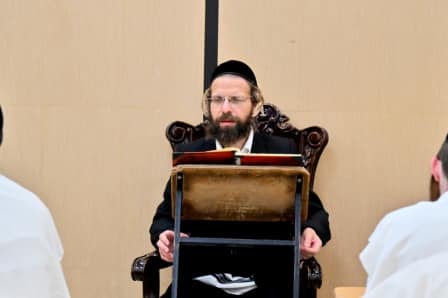 מעמד פתיחת הזמן בר"ח אלול בישיבה הגדולה "תורת ה'" שע"י קהל עדת ירושלים