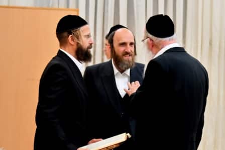 מעמד פתיחת הזמן בר"ח אלול בישיבה הגדולה "תורת ה'" שע"י קהל עדת ירושלים