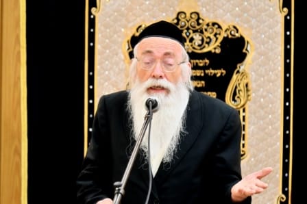 מעמד פתיחת הזמן בר"ח אלול בישיבה הגדולה "תורת ה'" שע"י קהל עדת ירושלים