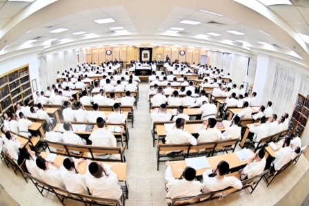 מעמד פתיחת הזמן בר"ח אלול בישיבה הגדולה "תורת ה'" שע"י קהל עדת ירושלים