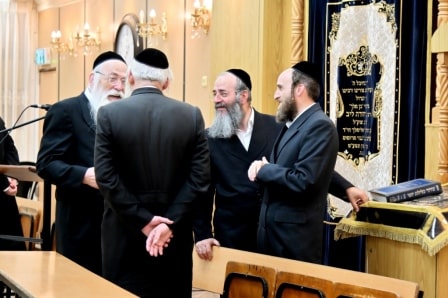 מעמד פתיחת הזמן בר"ח אלול בישיבה הגדולה "תורת ה'" שע"י קהל עדת ירושלים