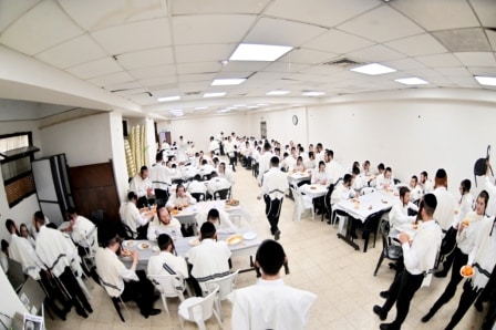 מעמד פתיחת הזמן בר"ח אלול בישיבה הגדולה "תורת ה'" שע"י קהל עדת ירושלים