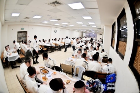 מעמד פתיחת הזמן בר"ח אלול בישיבה הגדולה "תורת ה'" שע"י קהל עדת ירושלים