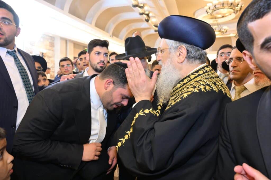 הרבנים הראשיים השתתפו בשמחת נישואי בת הגר"י הללויה