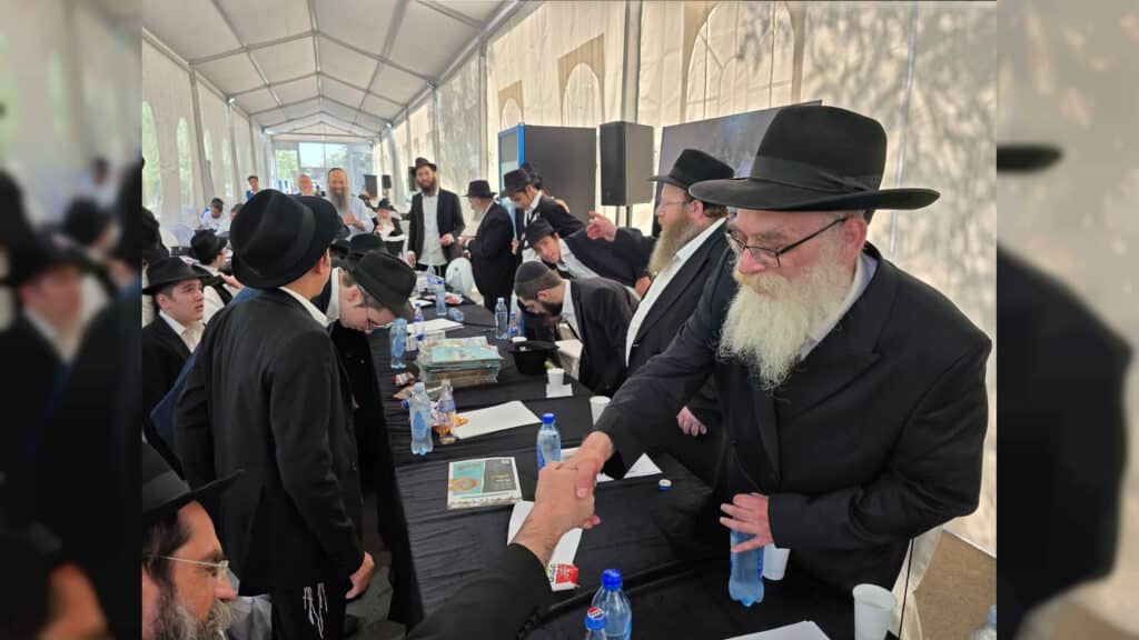 המונים הגיעו ליום ההילולא של רבי לוי יצחק שניאורסון זצ"ל