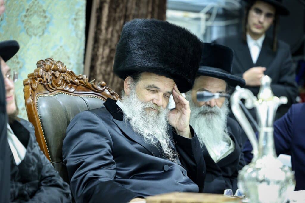 האדמו"ר מאשלג אירס את בתו: החסידים השתתפו באירוסין