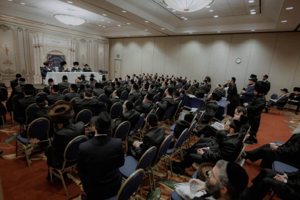 הועידה היוקרתית של הנגידים עם הגר"ש אלתר באטלנטה