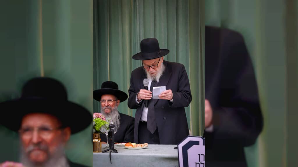 מרן ראש הישיבה הגרמ"ה הירש פרץ בבכי שטלטל את הנוכחים