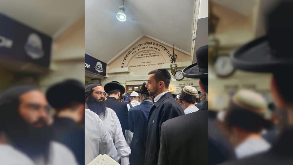 תיעוד מיוחד: עשרות אלפים הגיעו לציון הקדוש באומן