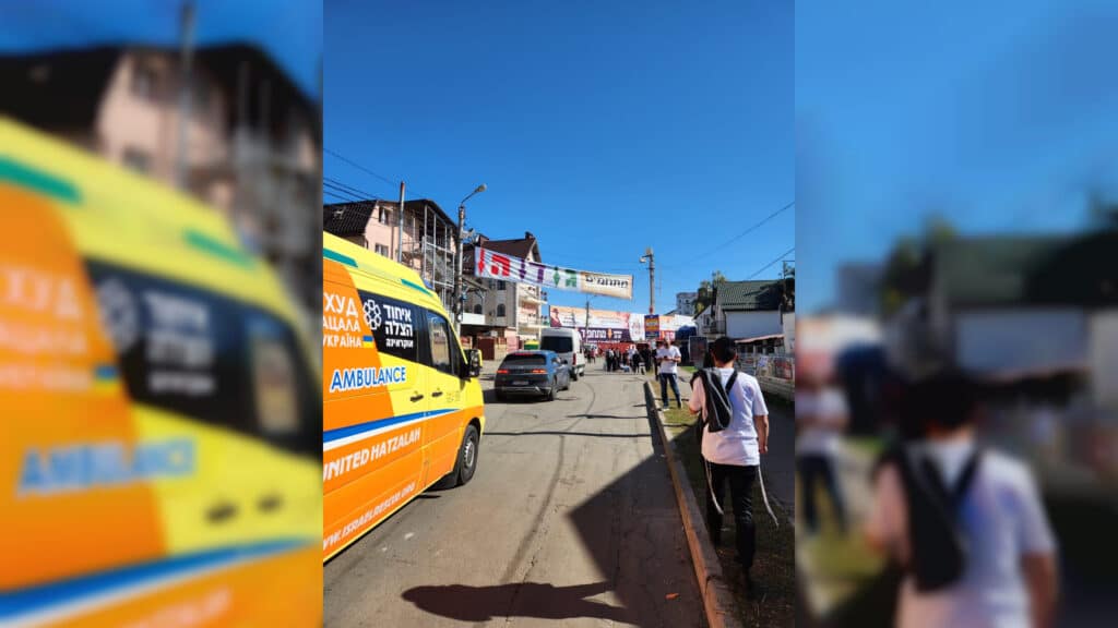 תיעוד מיוחד: עשרות אלפים הגיעו לציון הקדוש באומן