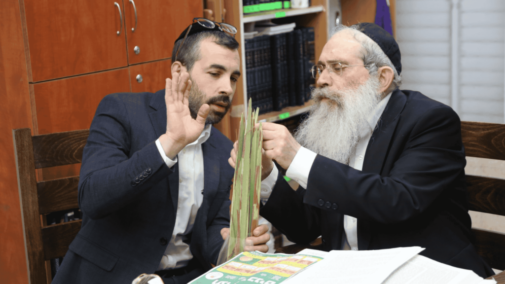 גדולי ישראל התרשמו מלולבי רוסרוף המהודרים והייחודיים