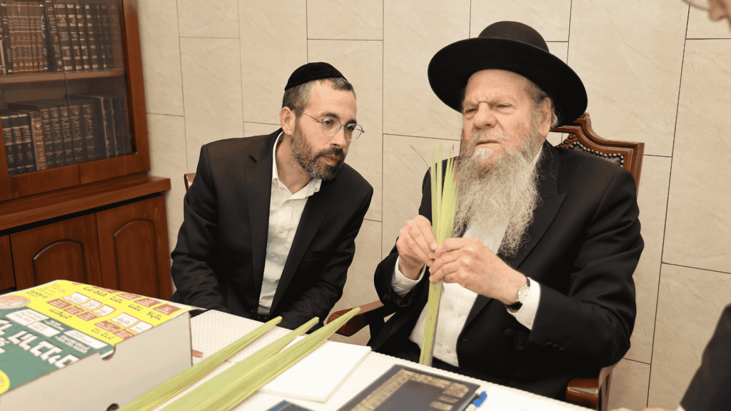 גדולי ישראל התרשמו מלולבי רוסרוף המהודרים והייחודיים