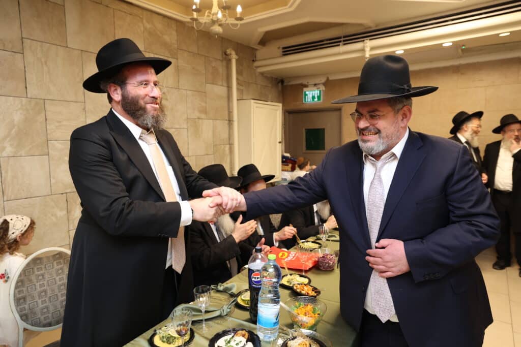 בנו של ראש הכוללים הגר"מ דינר חגג בר מצווה